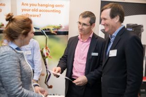 Accentis-staff-at-a-trade-show-exhibiting-the-software