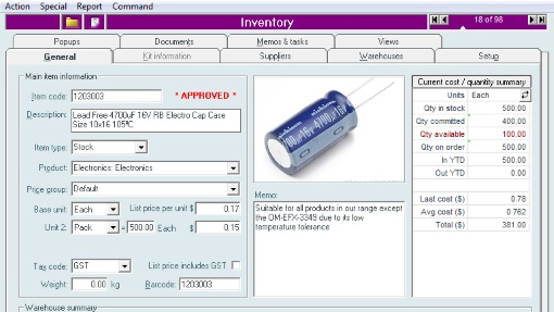 electronics-manufacturing-inventory-control